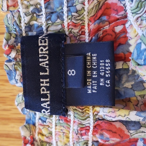 Ralph Lauren girl's top size 8 🍒 - Picture 3 of 3